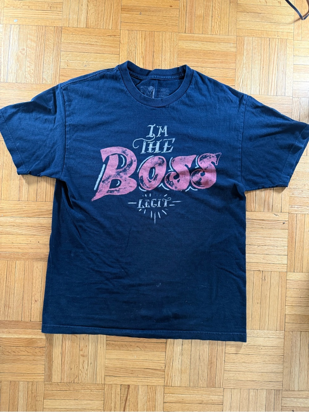 2017 WWE Authentic Sasha Banks I'm The Boss Legit Large